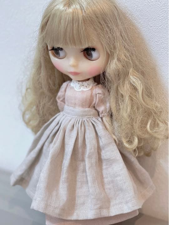 リネンコーデ　4点セット　ブライス服　アウトフィット