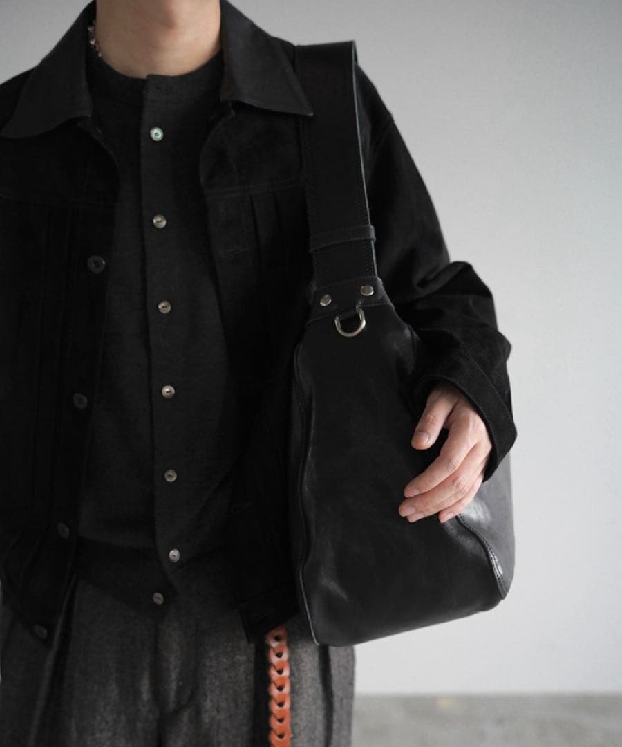 【おーてる】LIDNM W/Si/Ca 18G Crew Cardigan