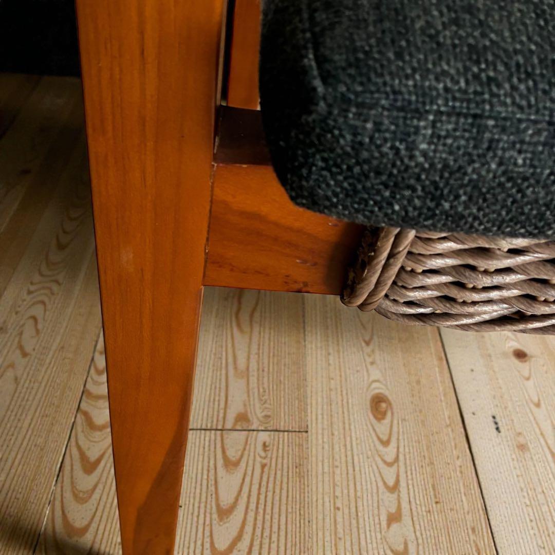 ③美品✨ Kayu style グリーユ ダイニングチェア チーク材 高級家具