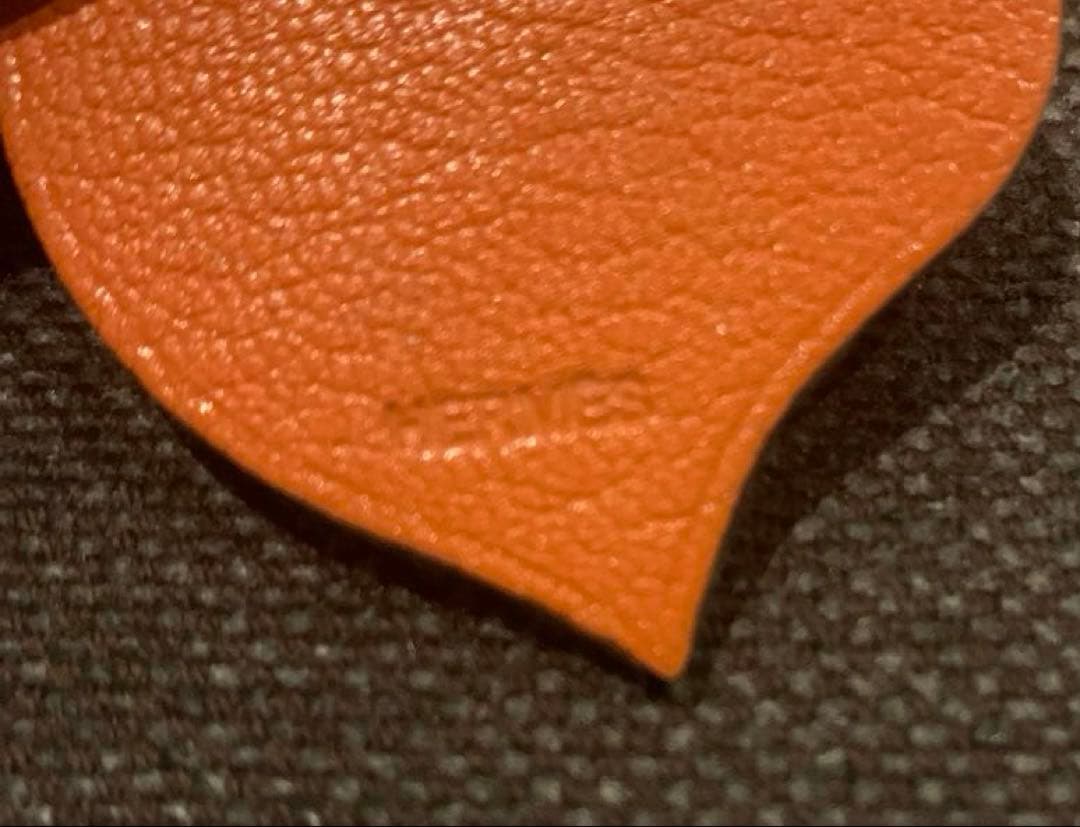 HERMES エルメス レザーキーホルダー アヒル　ハート型　2点セット