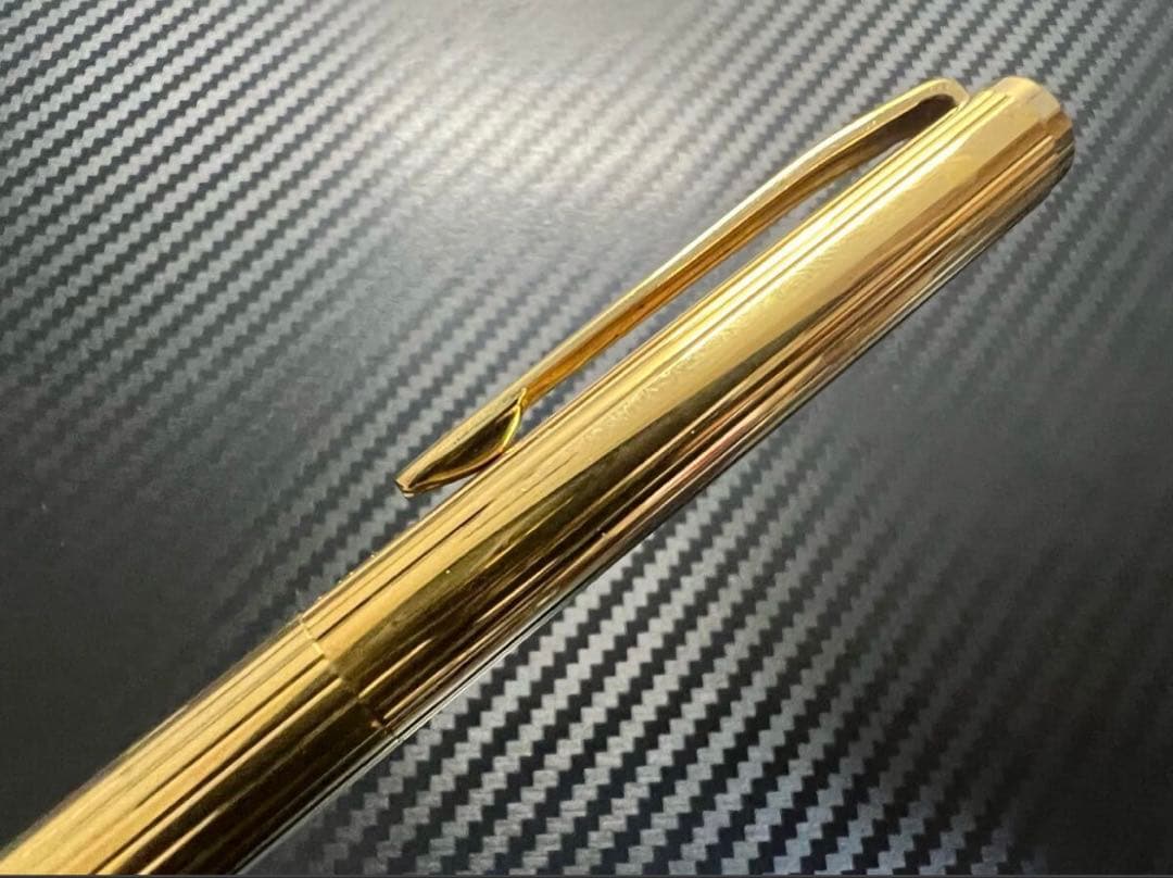 モンブラン 万年筆 極美品 エボナイト芯 ノブレスゴールド M