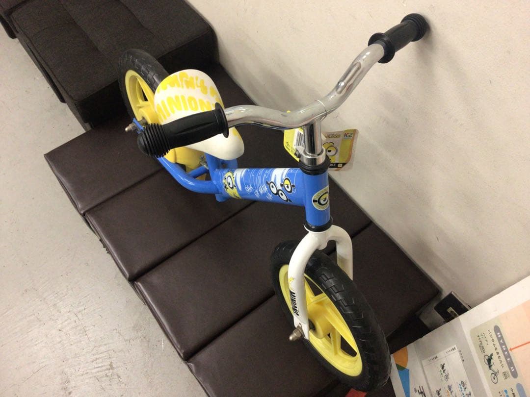 RIKU⭐︎ファーストバイク12 ミニオンズ