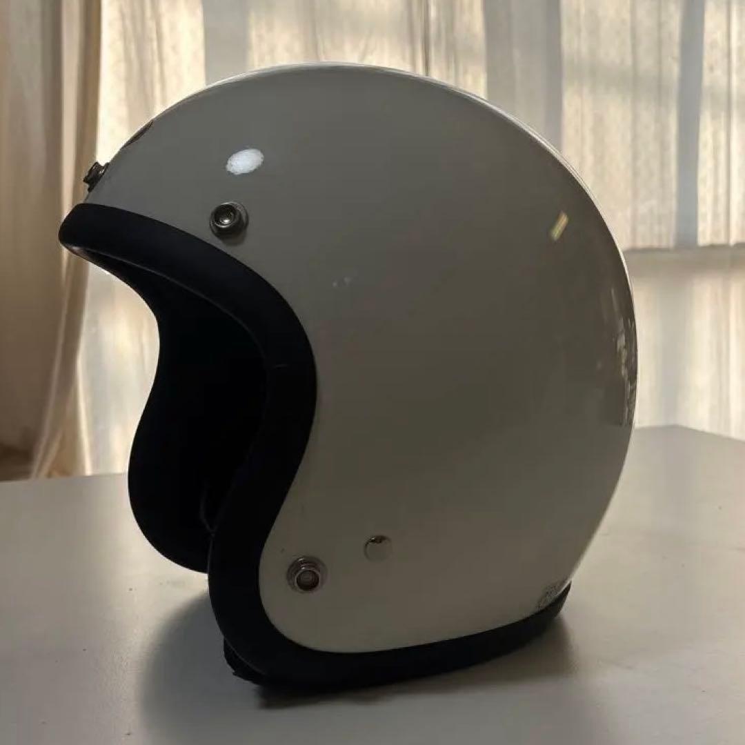 Buco ジェットヘルメット STANDARD ホワイト　JET500TX