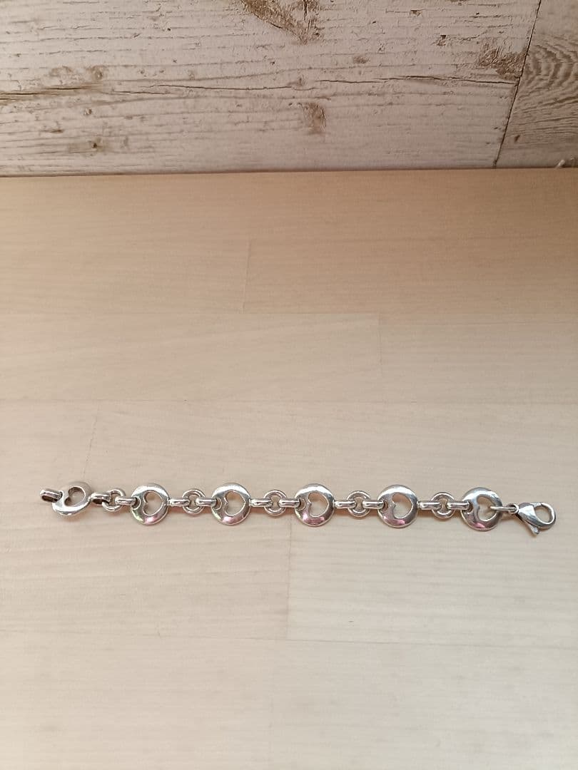 オールドティファニーハートリンクブレスレット
