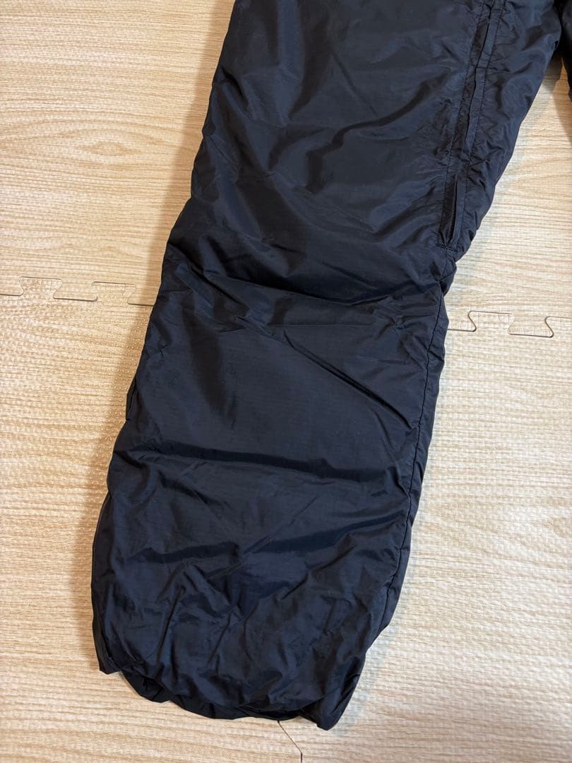 【タグあり美品】ナンガ　NANGA オーロラテックス　ダウンパンツ　黒　ブラック
