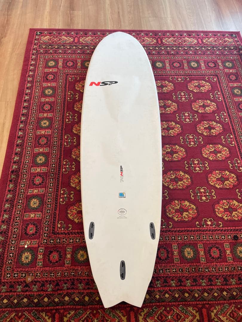 【7.4 ミッドレングス】【ジャンク】NSPサーフボード