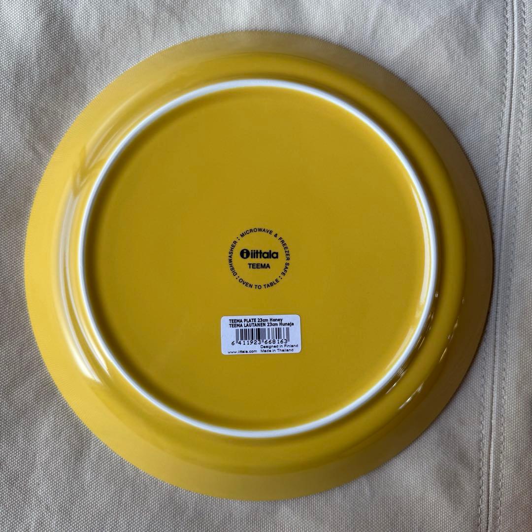新品　イッタラ　ティーマ プレート　23cm 4枚セット