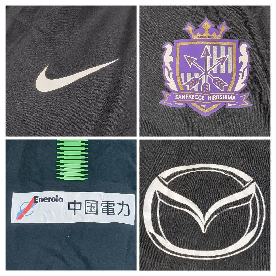 サンフレッチェ広島　スタッフ支給品　XL　NIKE　ウィンドブレーカー　ブラック
