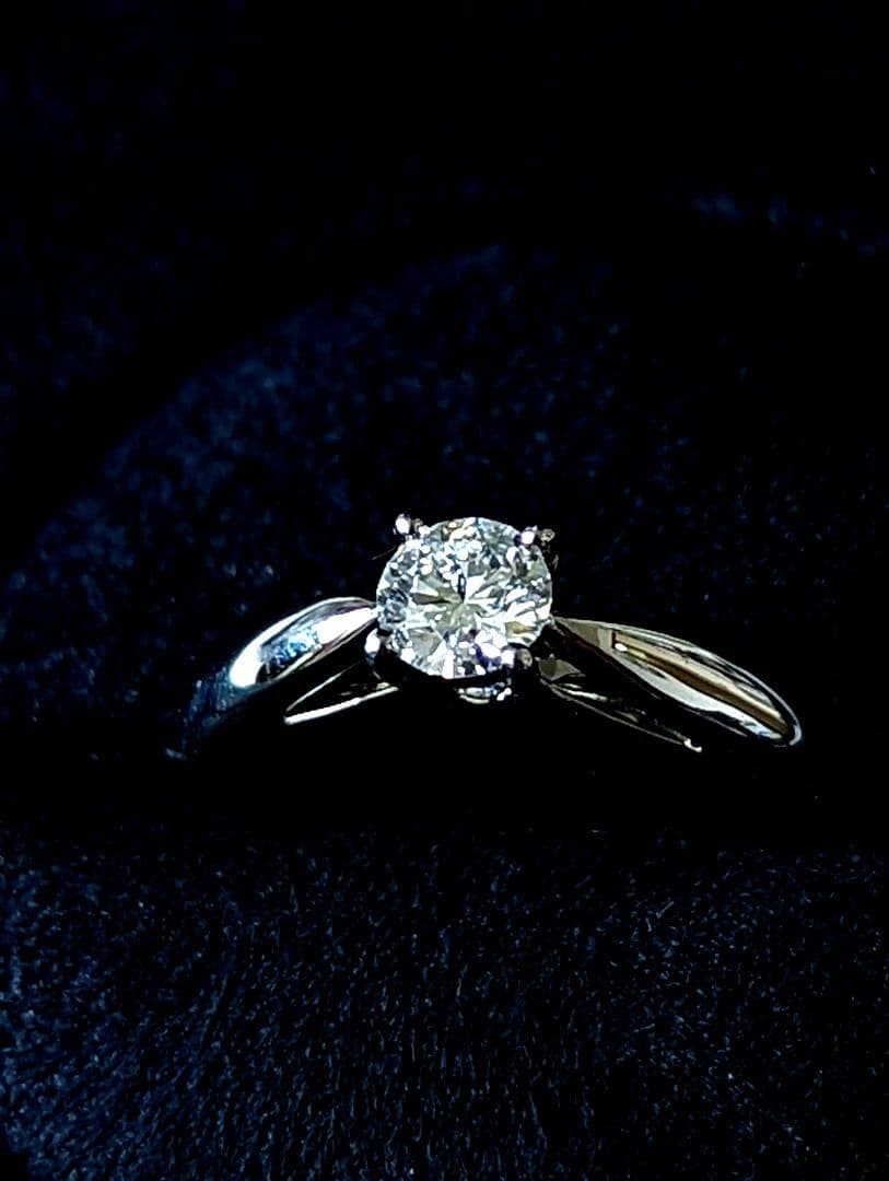 ヴァンクリーフ&アーペル ボヌール ダイヤ リング 0.30ct jp8号