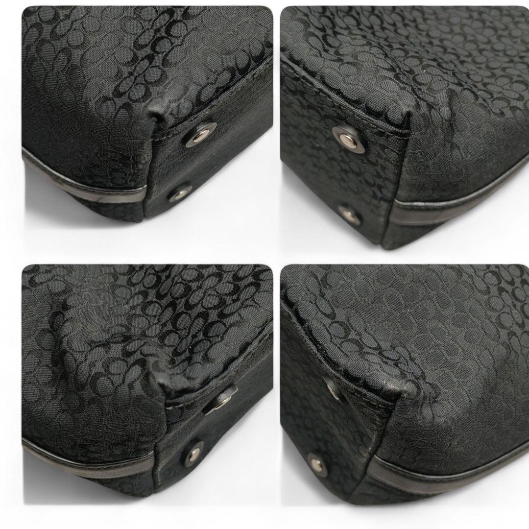 極美品　COACH　コーチ　トートーバック　ミニシグネチャー　マザーズバック