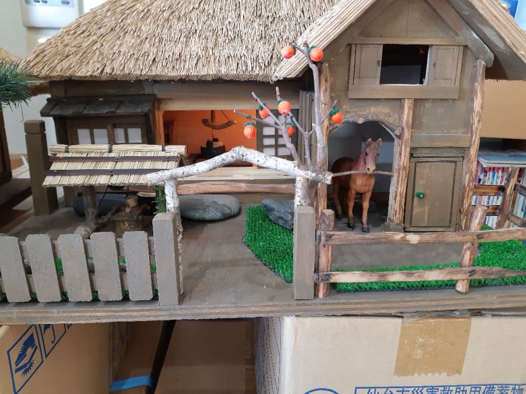 岩手県古民家ジオラマ