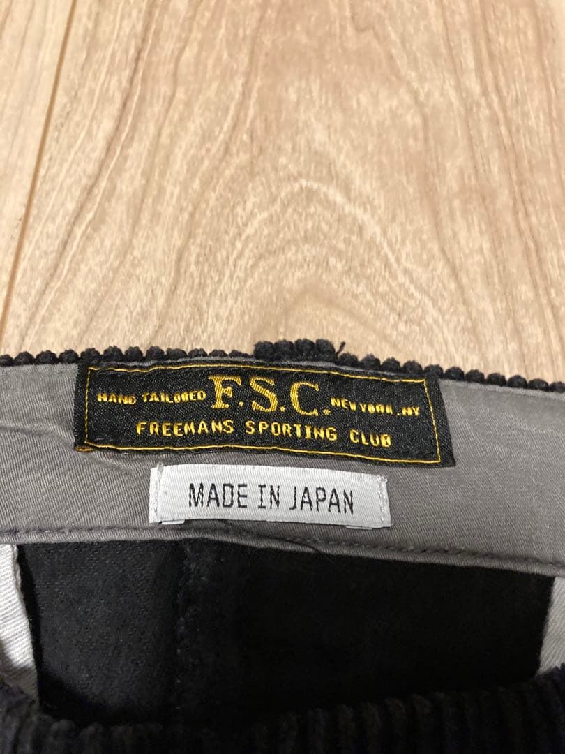 FREEMANS SPORTING CLUB コーデュロイパンツ
