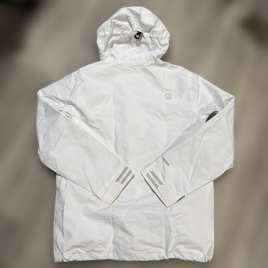 VOLCOM　上下　白　ホワイト スノーボードジャケット　パンツ