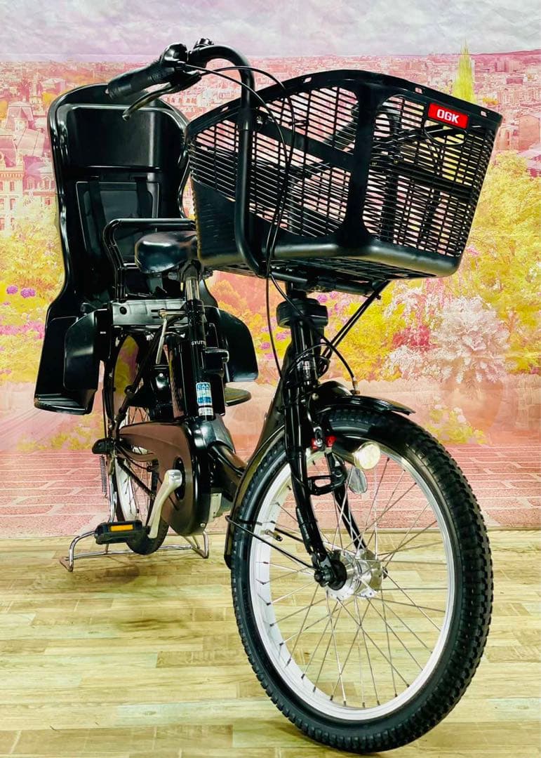 K2658 電動自転車パナソニック ギュット 子供乗せ 20インチ 送料無料