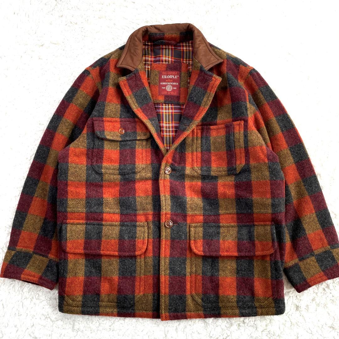 r*】様 極美品✨ MISSONI ヴィンテージ ウール チェック柄 ブルゾン