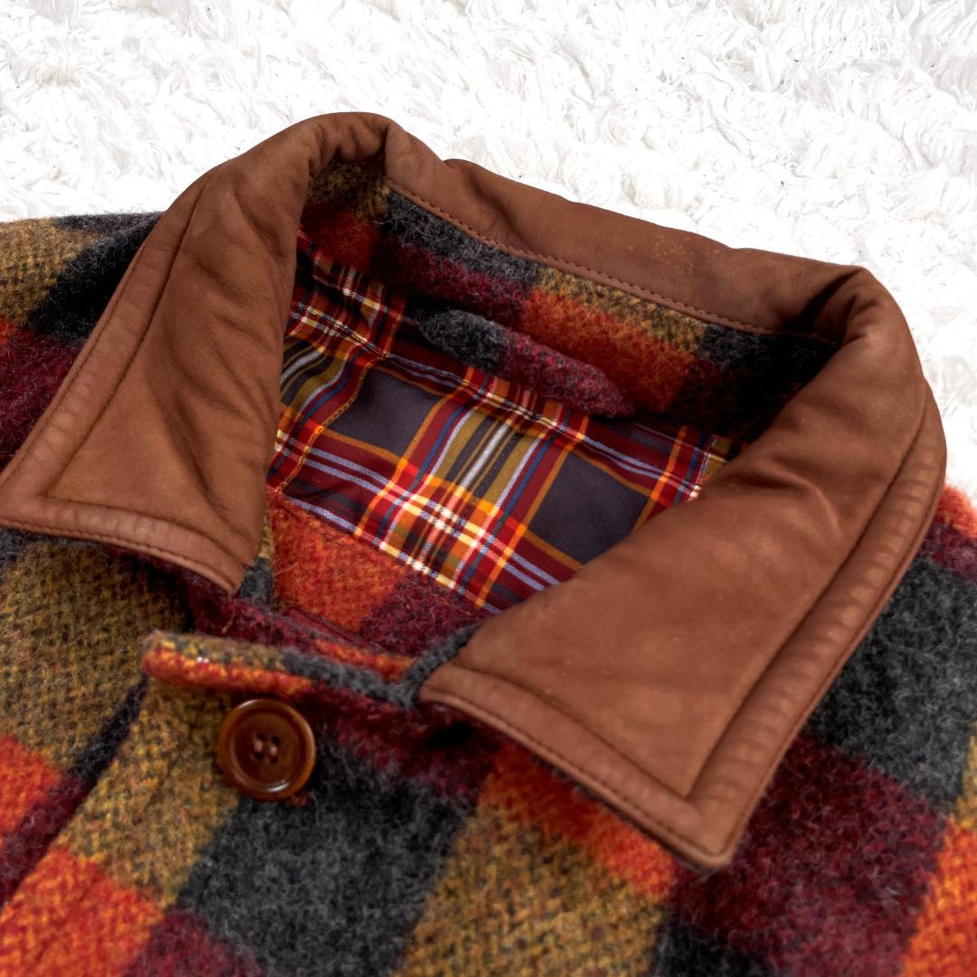 r*】様 極美品✨ MISSONI ヴィンテージ ウール チェック柄 ブルゾン