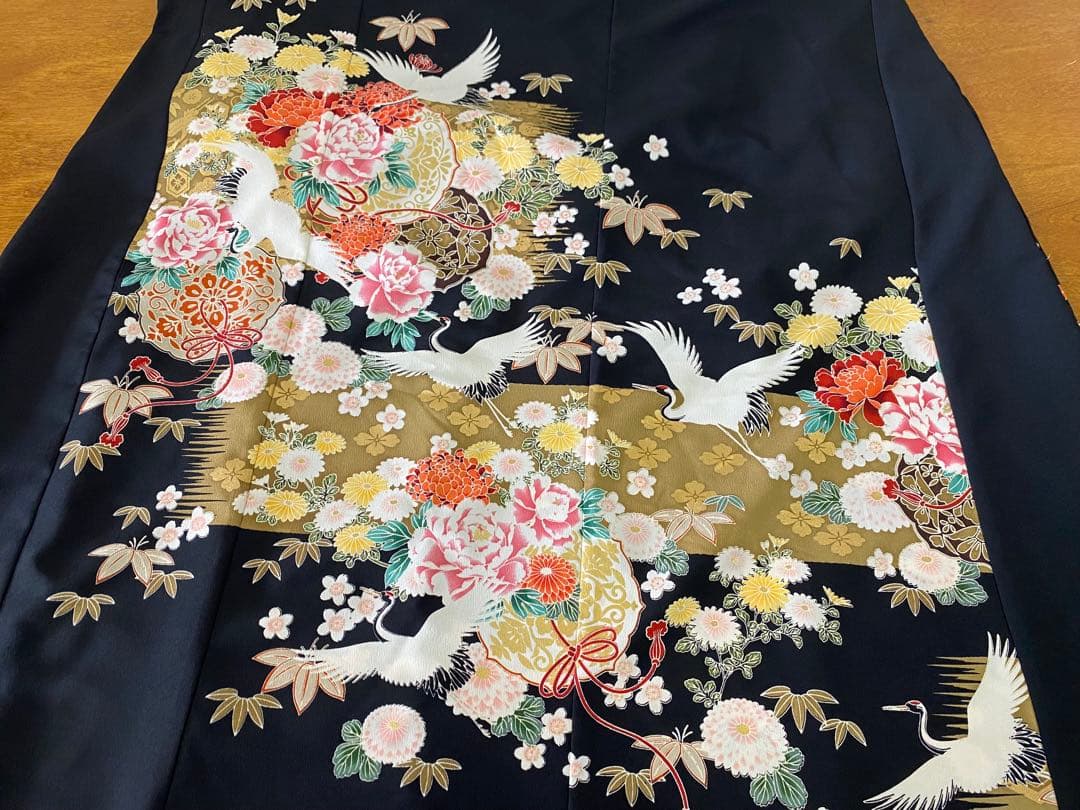 3279 着物　留袖　リメイク　ドレス　ワンピース