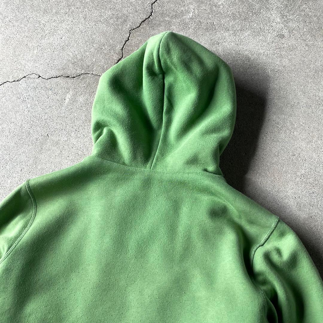 トップス 00s A&F fur double zip up hoodie archive