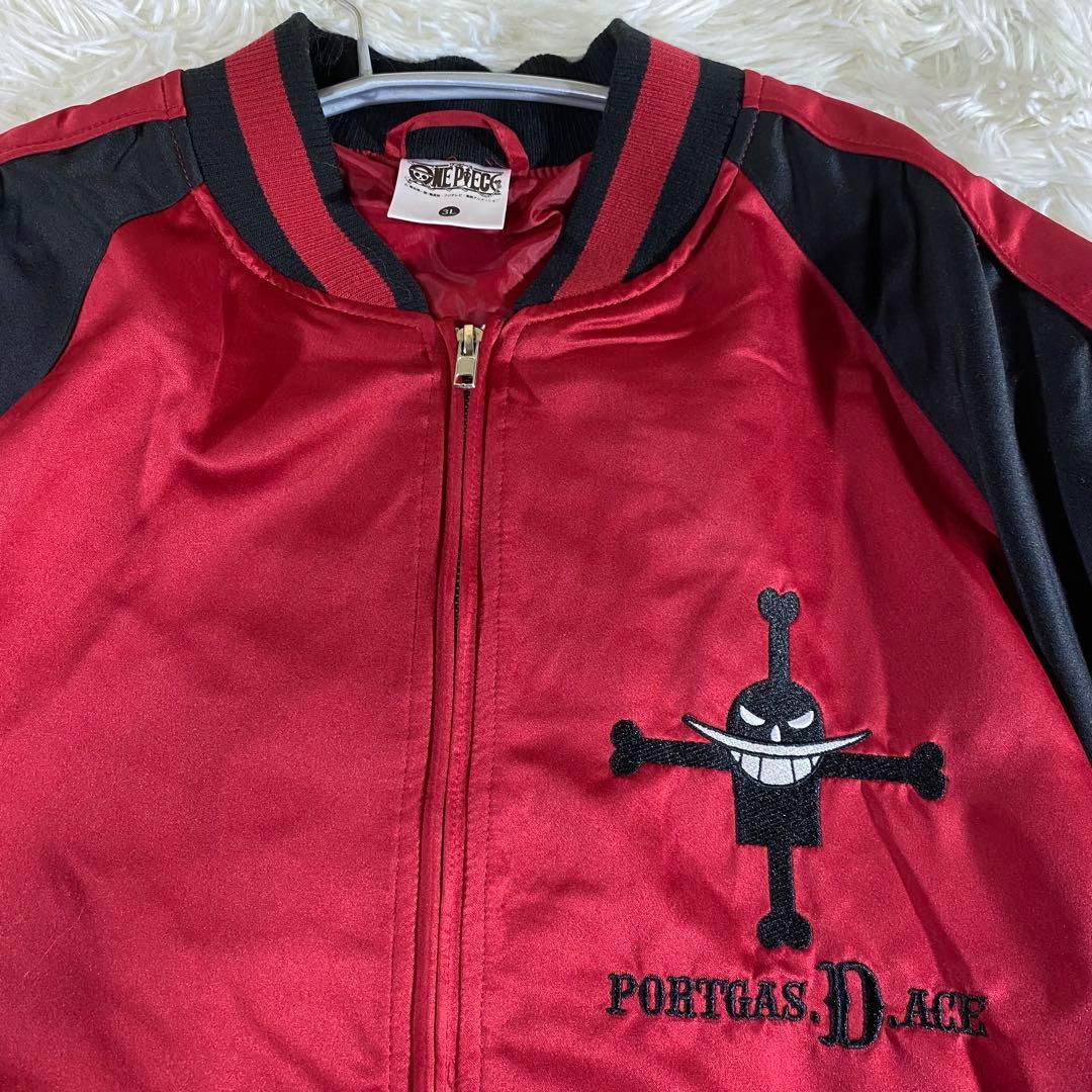 【ONE PIECE】ポートガス・D・エース 火拳 スカジャン size3L