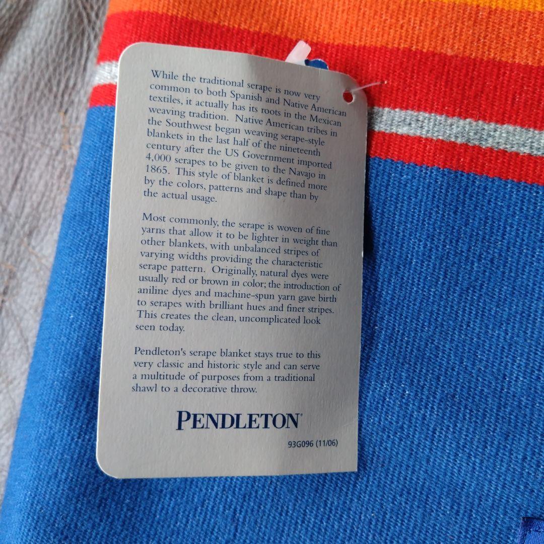 W*2様 ペンドルトン サラッペ/Pendleton Serape made i