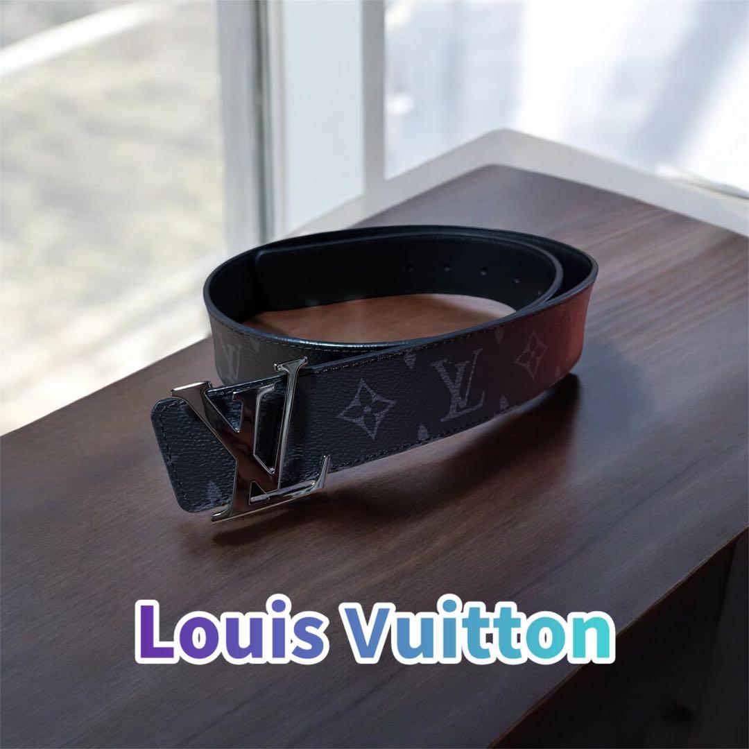 Louis Vuitton ブラック モノグラム ベルト