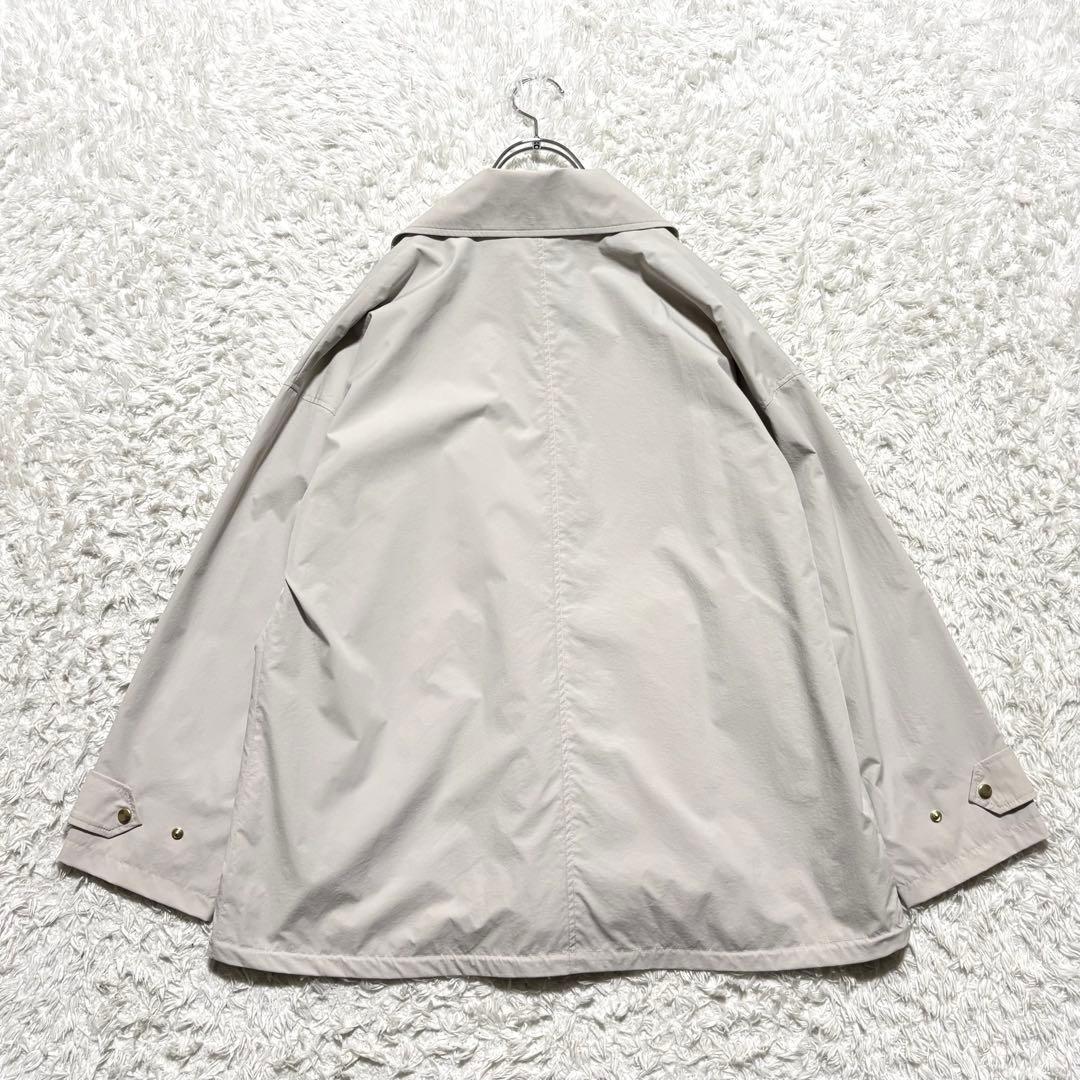 【新品タグ付き】 インディヴィ ミドル丈 カジュアルトレンチコート 38