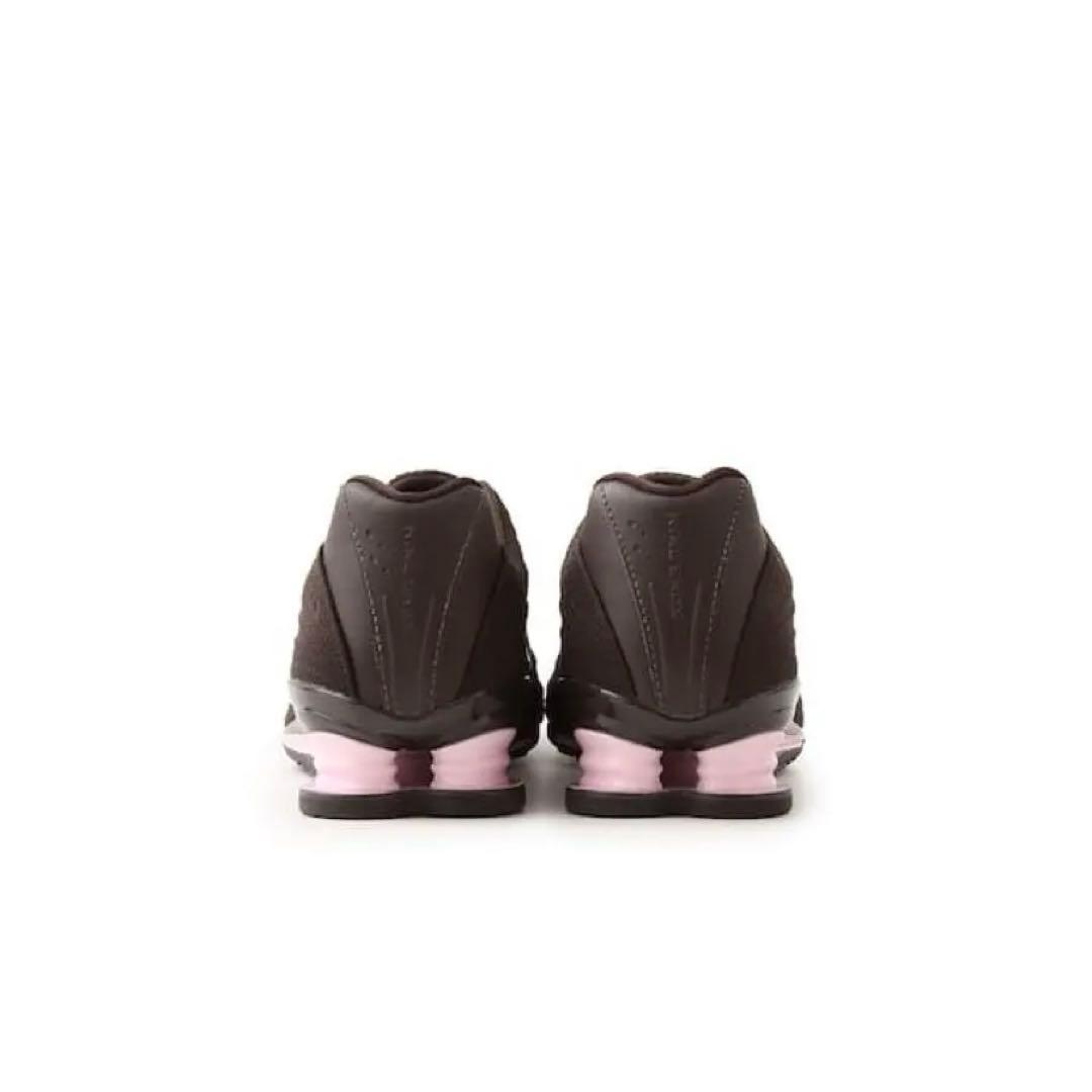 靴 26 NIKE W SHOXZ VELVET BROWN CHOCOLATE