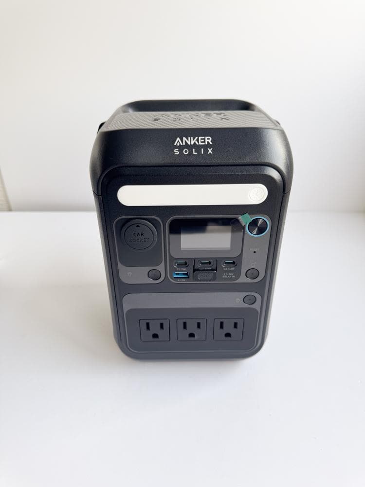 ほぼ新品 Anker SOLIX C300 ポータブル電源