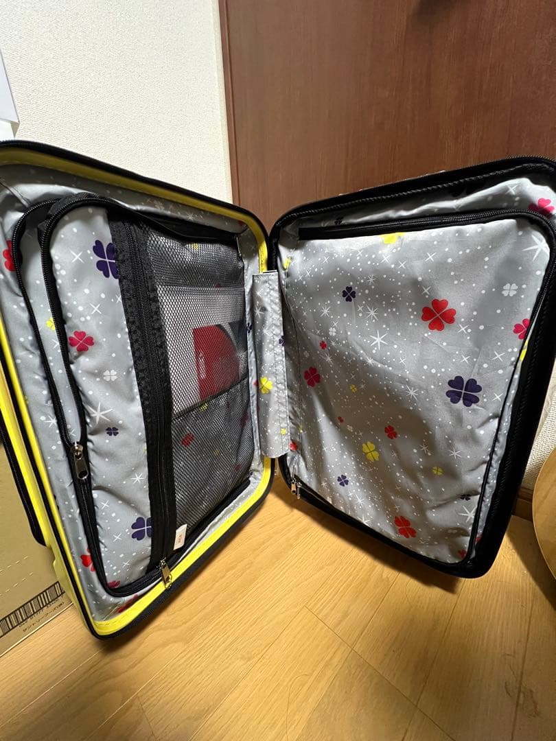 ももいろクローバーZ x ACE キャリーケース 黄色