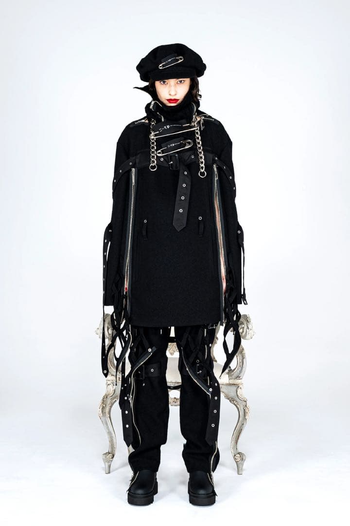 The Soloist 21AW カシミア混 ウールネックウォーマー