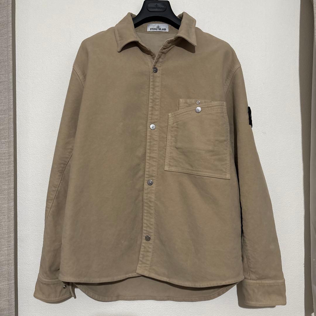 Stone  モールスキン　シャツジャケット