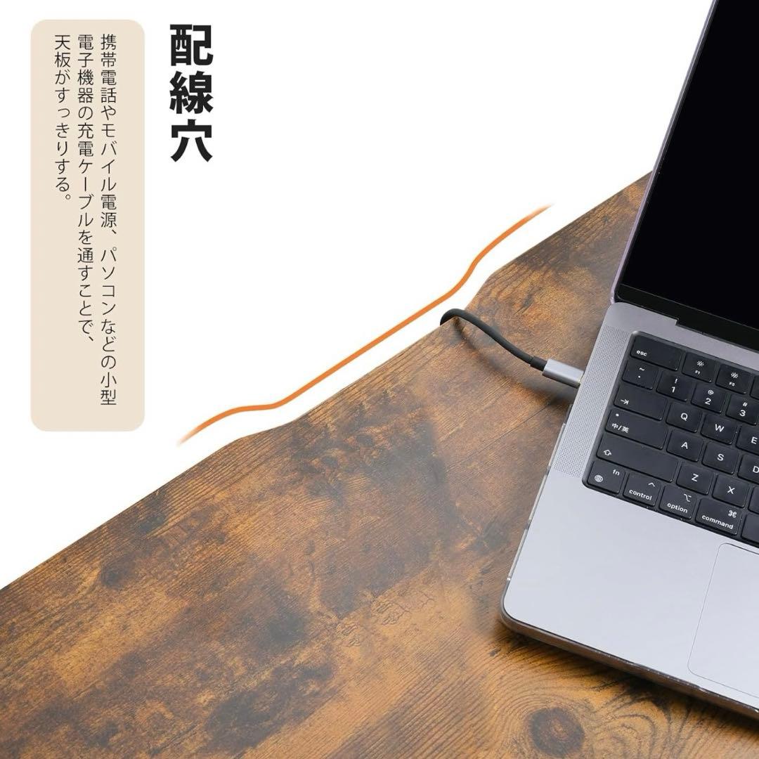 【新品】パソコンデスク 机 学習机 右棚左棚 幅107cm