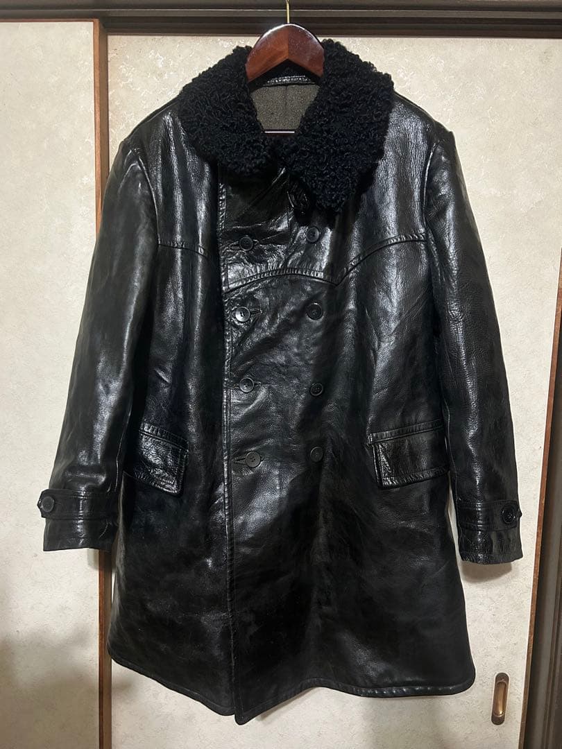 ケ*ク様 【処分価格】ビンテージ　ホースハイドコート