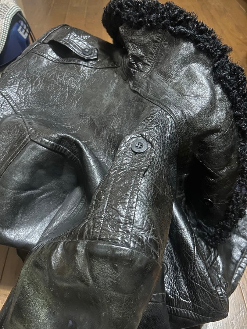 ケ*ク様 【処分価格】ビンテージ　ホースハイドコート