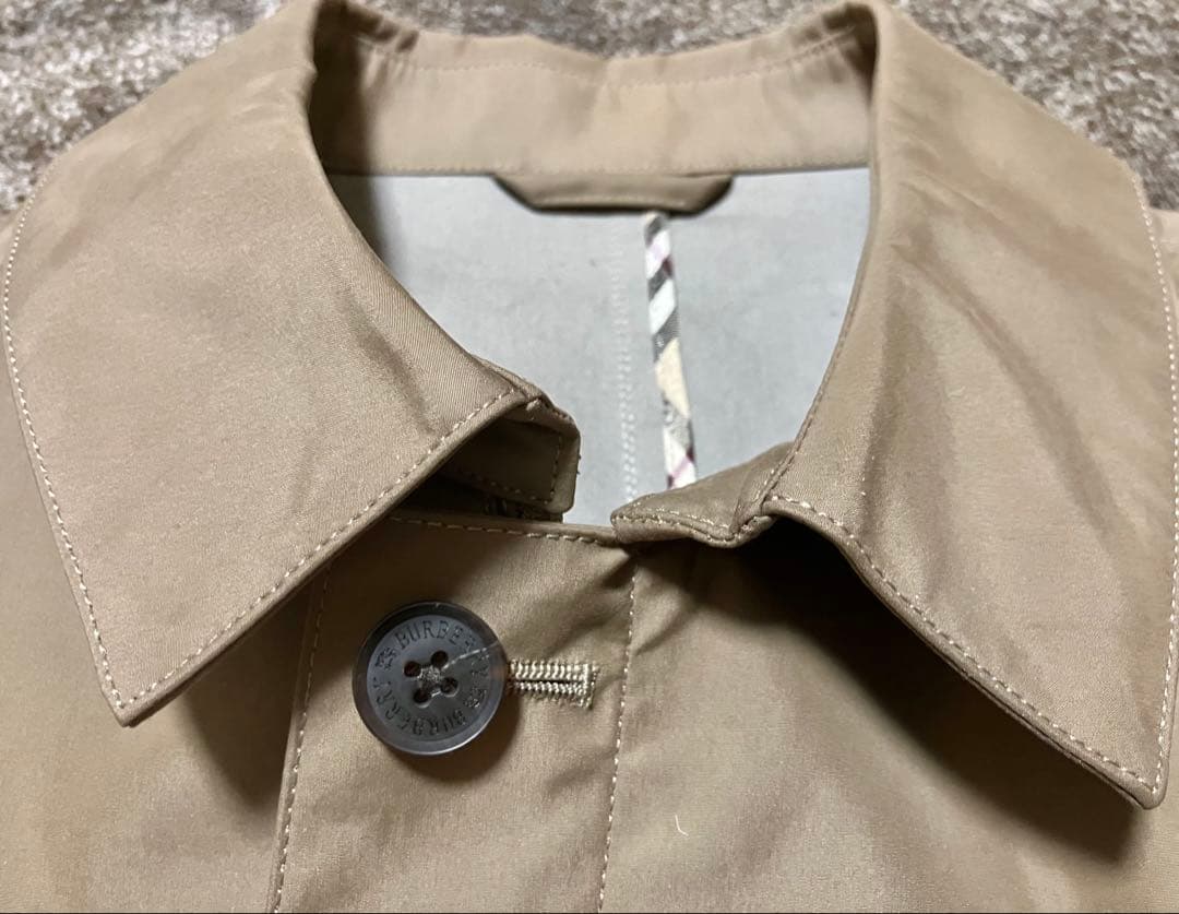 【激レア】BURBERRY BLACKLABEL ステンカラーコートL 新品同様