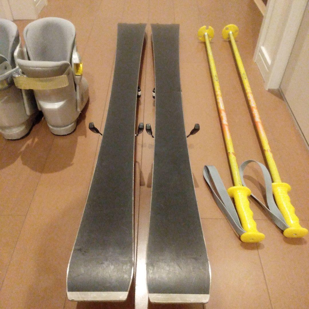 スキーセット 板100cm ストック75cmブーツ22cm