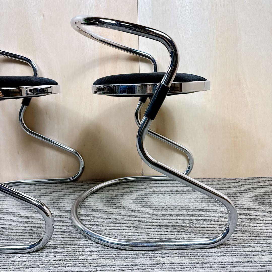 【希少】 光製作所 hikari カンティレバーチェア 二脚セット 【送料無料】