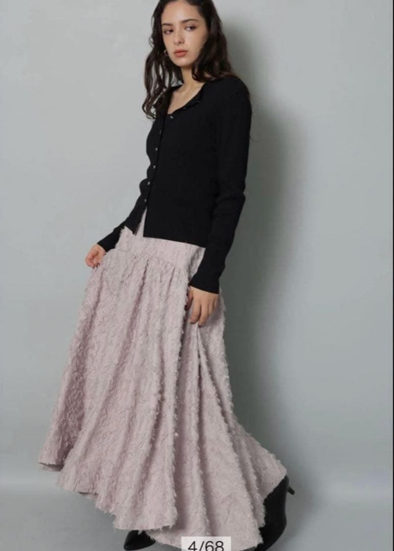 （新品未使用）Arpege story♡フラッフィーギャザーフレアスカート