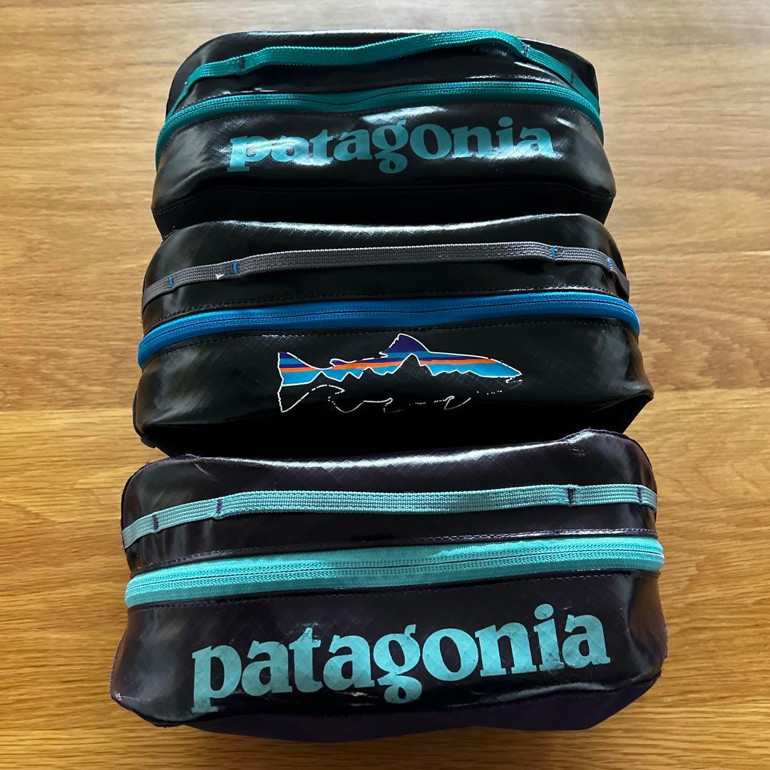 パタゴニア ブラックホールキューブ　ミディアムサイズ　3個セット