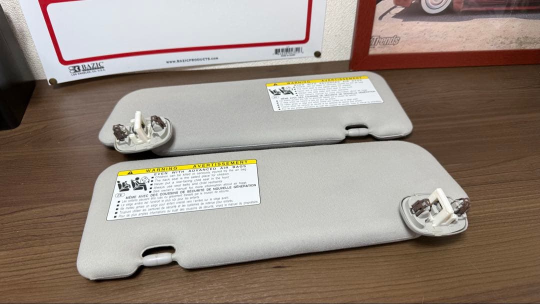 30プリウス　usサンバイザー　北米　純正