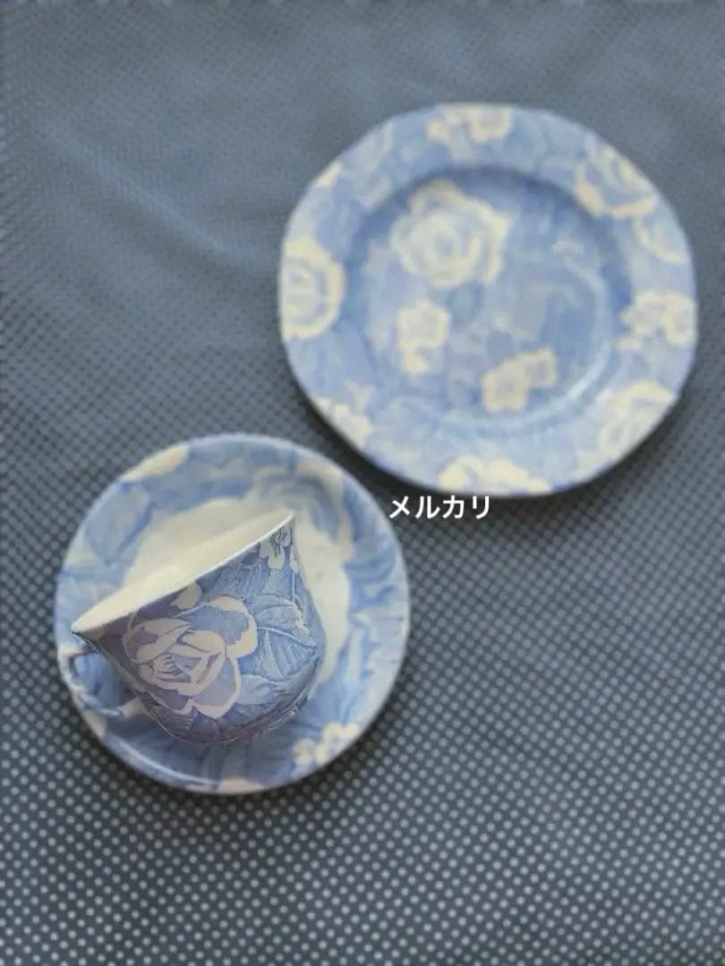 バーレイ カップ&ソーサー　プレート　burleigh ビクトリアンチンツ
