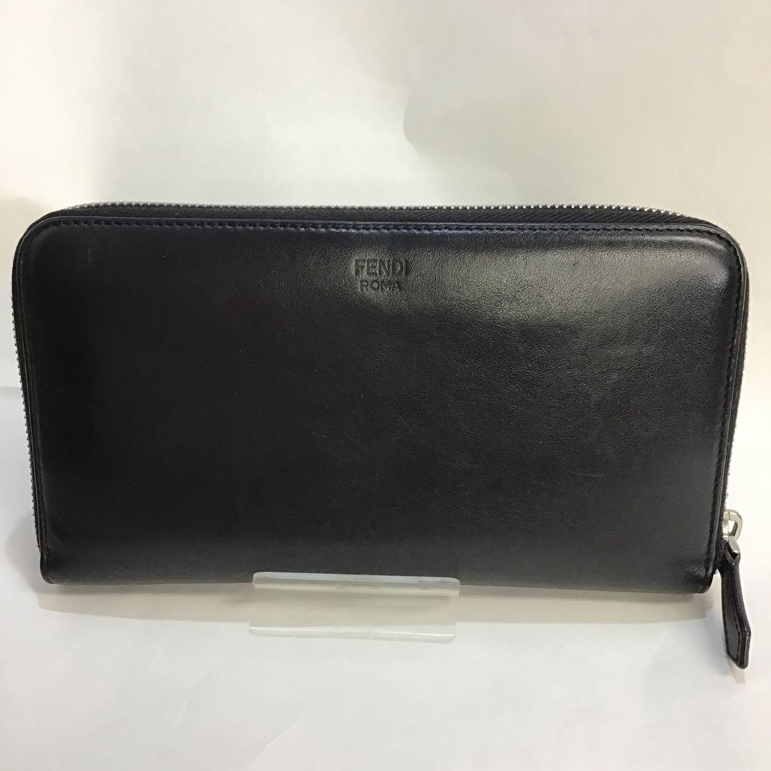 ❣️最終値下げ❣️‼️フェンディ‼️ ラウンドファスナートラベルウォレット　7M0276