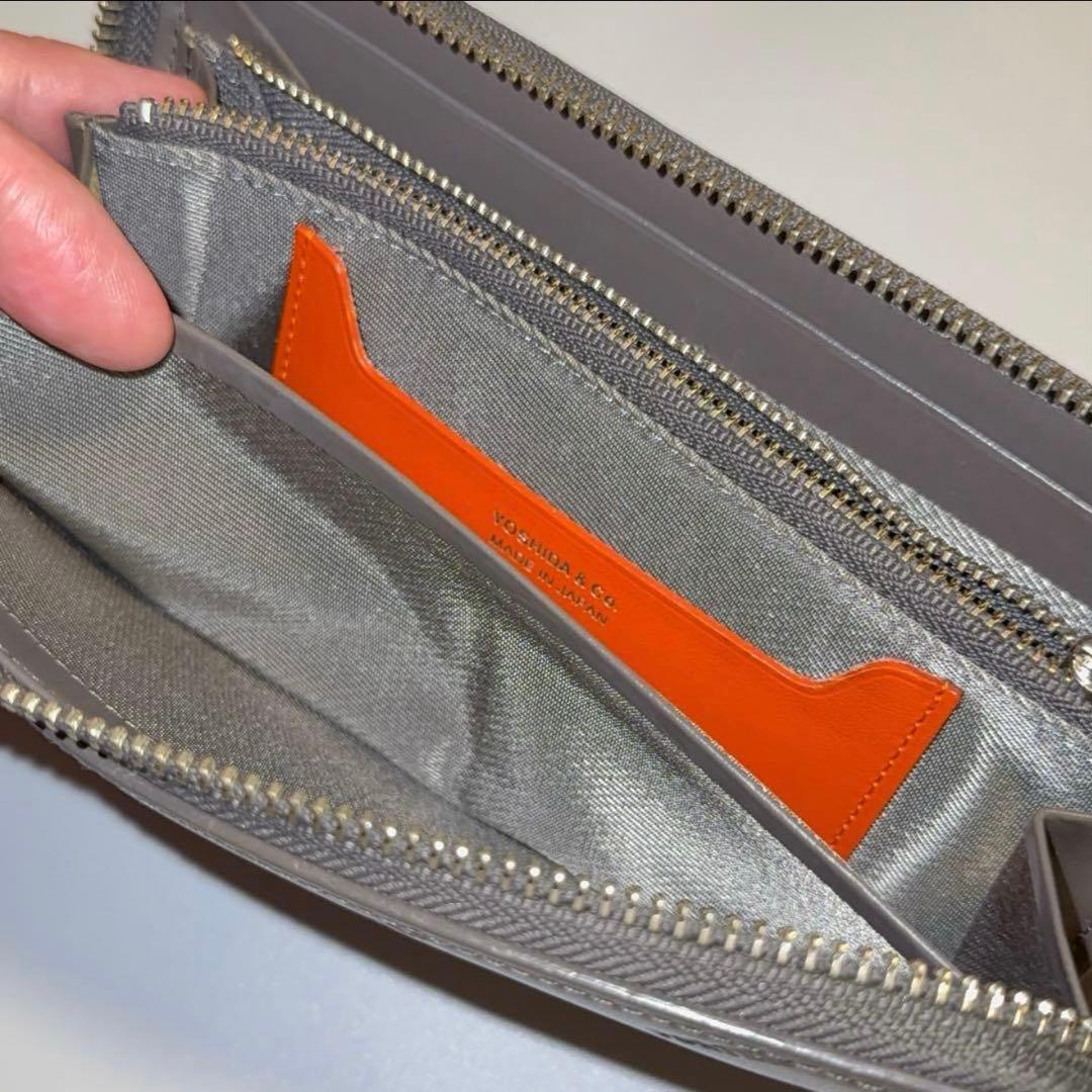 PORTER 長財布 エンチェイス グレー 箱あり美品