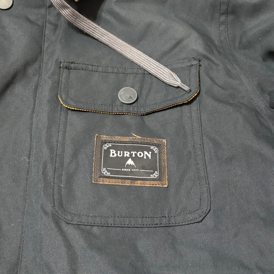 新品　Burton バートン　スノボージャケット　上下　フード　ブラック　L/M