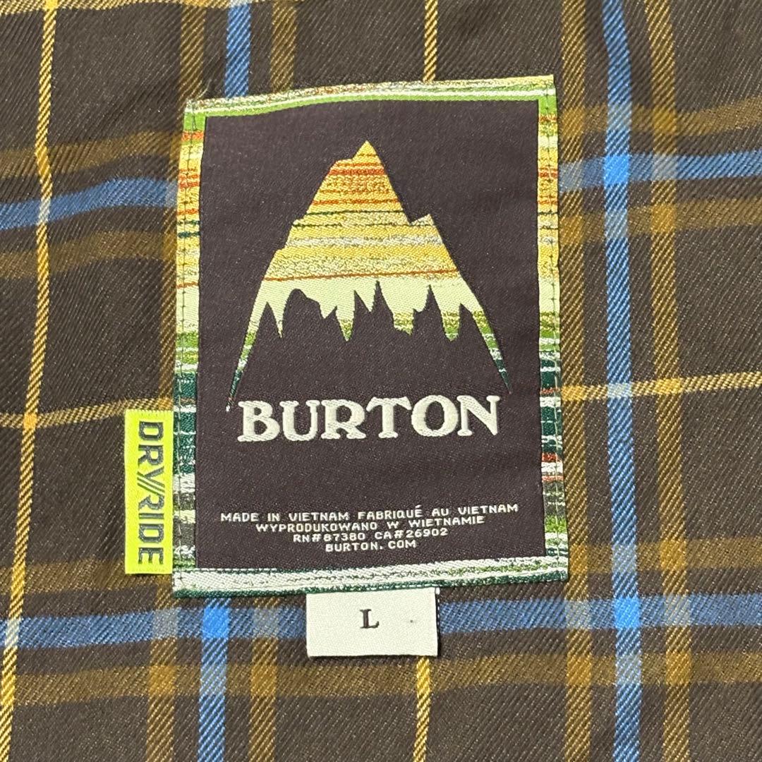 新品　Burton バートン　スノボージャケット　上下　フード　ブラック　L/M