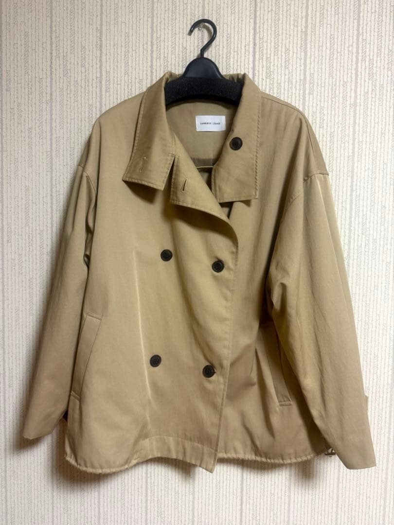 CAPRICIEUX LE'MAGE ミドルトレンチコート38サイズ ベージュ