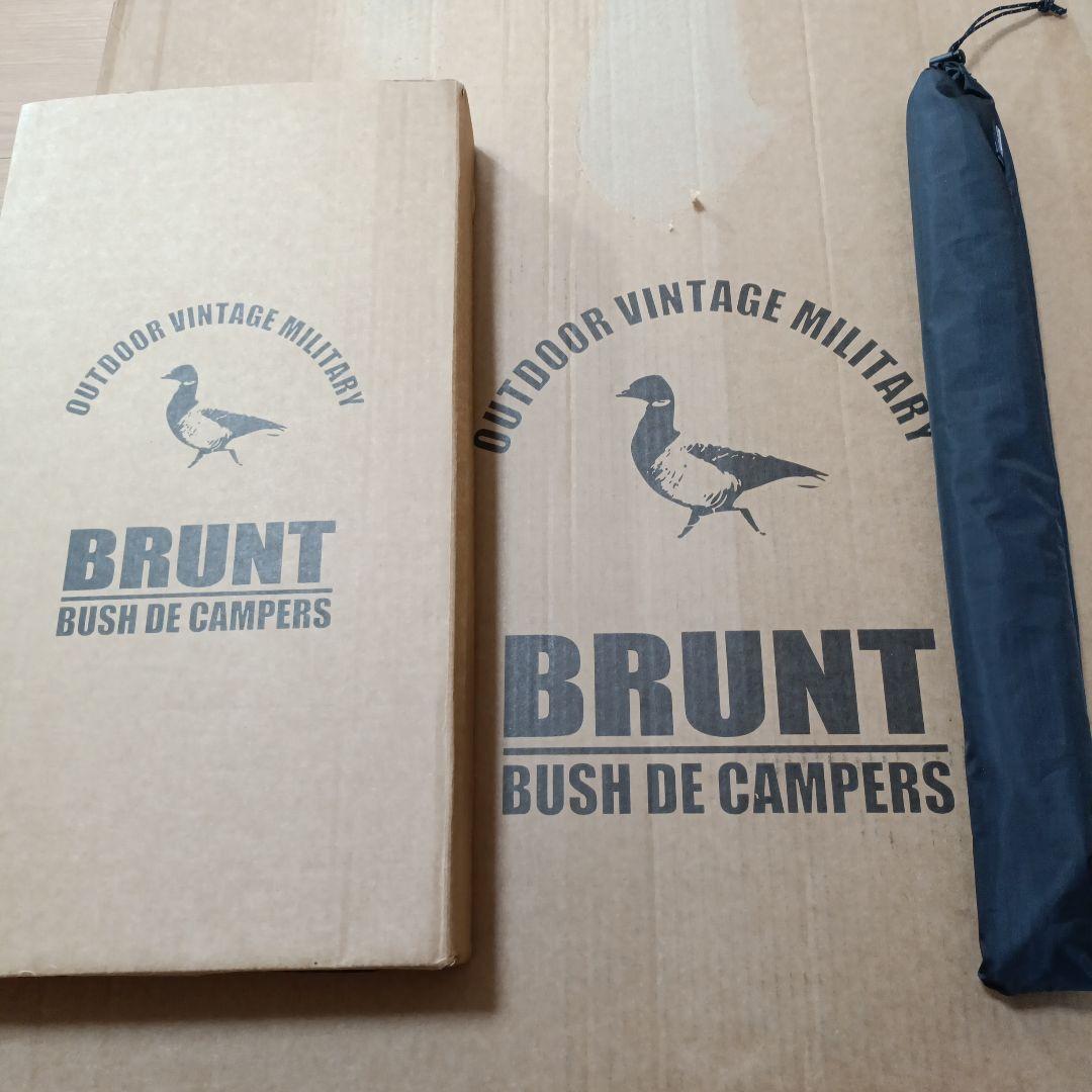 新品未使用　BRUNT ポップアップテント 3点セット タンカラー