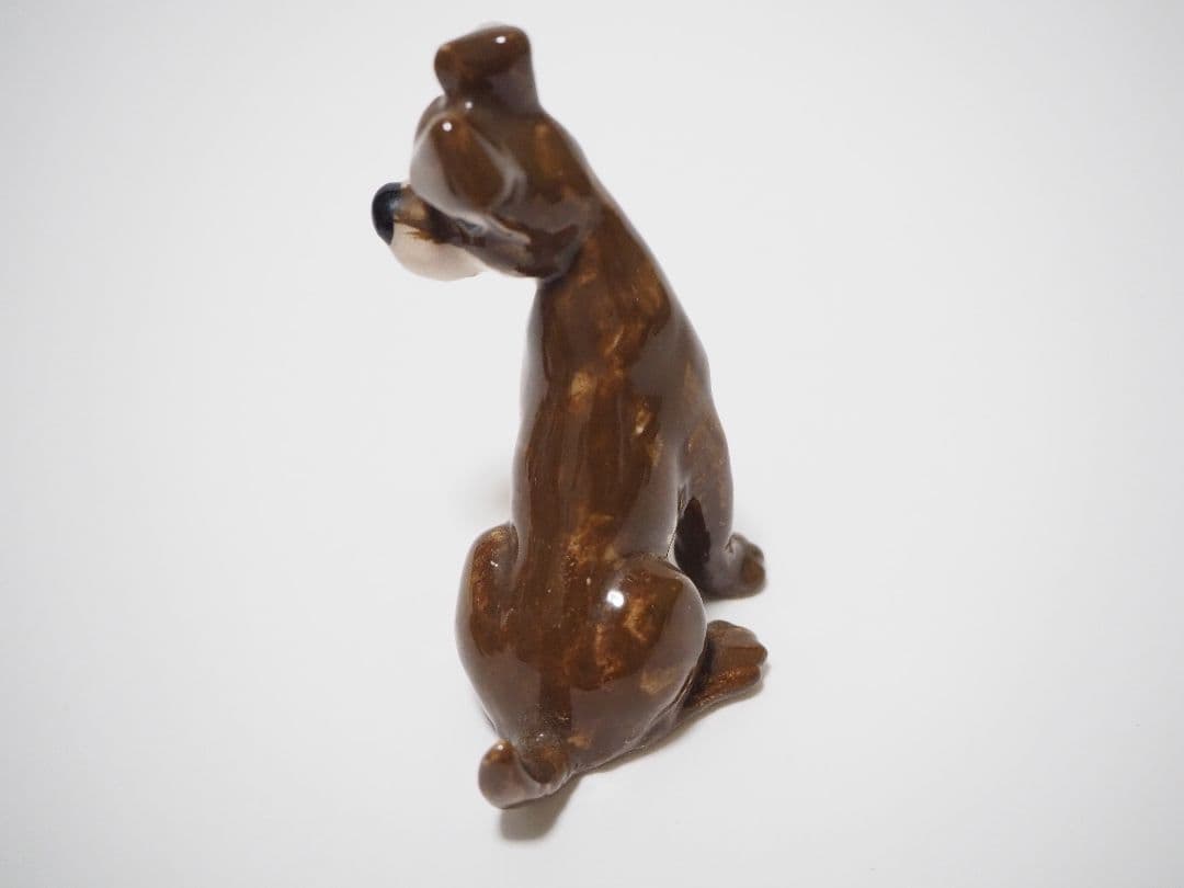 ディズニー　ビンテージ　犬　陶器　置物　インテリア　わんわん物語