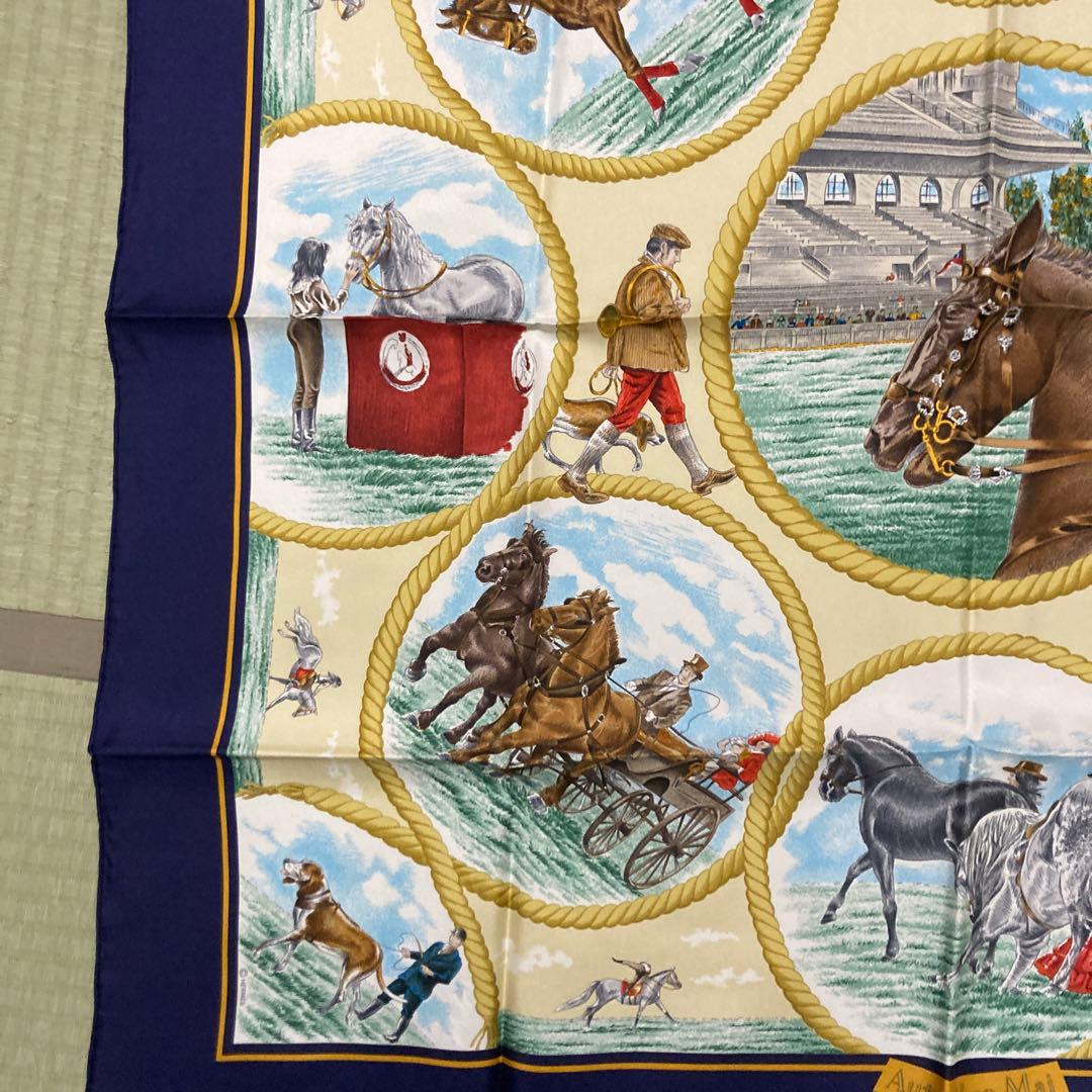 HERMES スカーフ　未使用