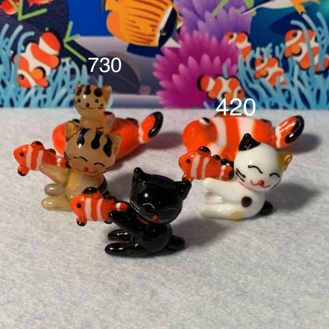 ガラス細工　ミニチュア　　クマノミ